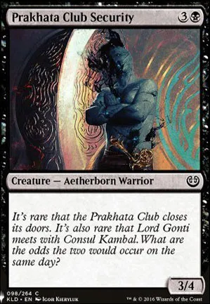 Sécurité du Club Prakhata