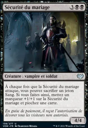 Sécurité du mariage