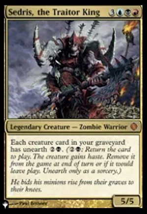 Sedris, le Roi traître