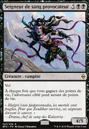 Seigneur de sang provocateur