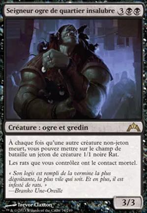 Seigneur ogre de quartier insalubre