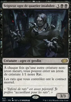 Seigneur ogre de quartier insalubre