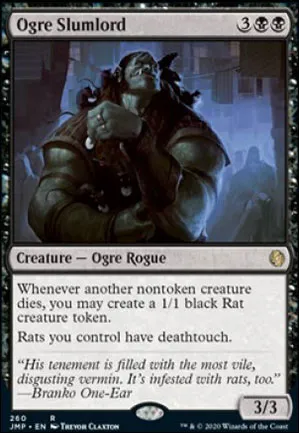 Seigneur ogre de quartier insalubre