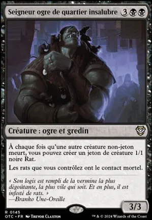 Seigneur ogre de quartier insalubre