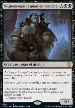 Seigneur ogre de quartier insalubre