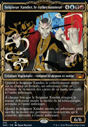 Seigneur Xander, le collectionneur