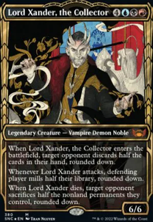 Seigneur Xander, le collectionneur