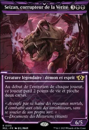 Seizan, corrupteur de la Vérité