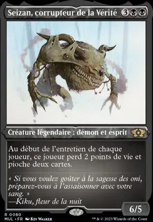 Seizan, corrupteur de la Vérité