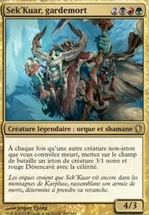 Sek'Kuar, gardemort