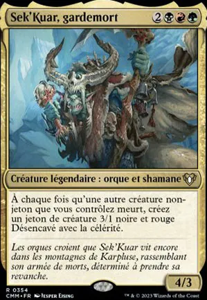 Sek'Kuar, gardemort