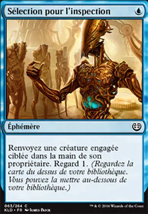 Sélection pour l'inspection