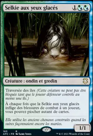 Selkie aux yeux glacés