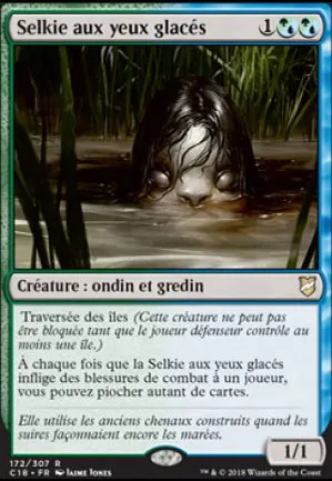 Selkie aux yeux glacés