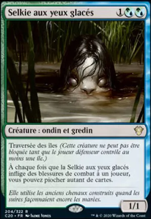 Selkie aux yeux glacés