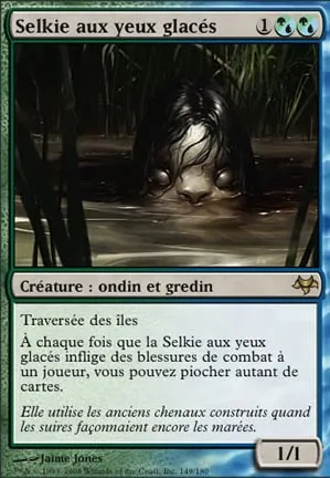 Selkie aux yeux glacés