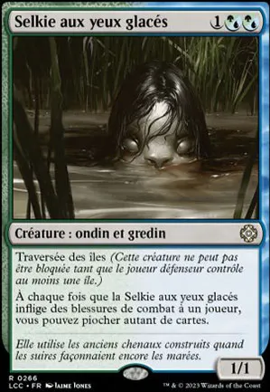Selkie aux yeux glacés
