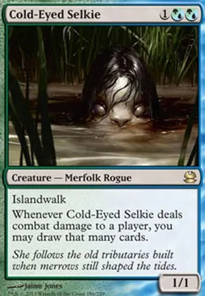Selkie aux yeux glacés