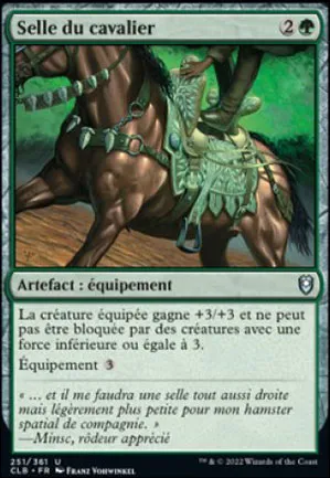 Selle du cavalier