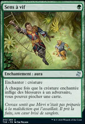 Sens à vif