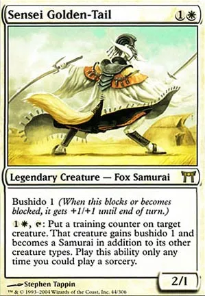 Sensei Queue-dorée