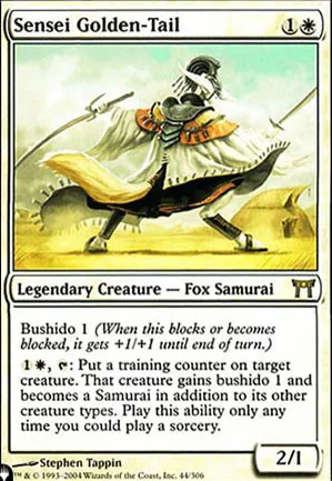 Sensei Queue-dorée