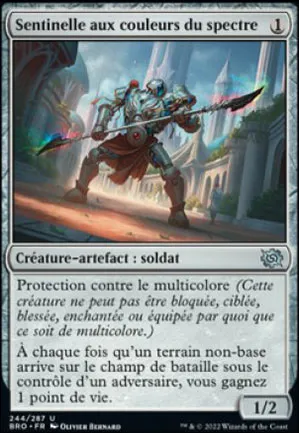Sentinelle aux couleurs du spectre