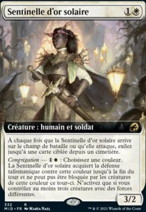Sentinelle d'or solaire
