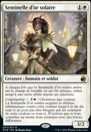Sentinelle d'or solaire