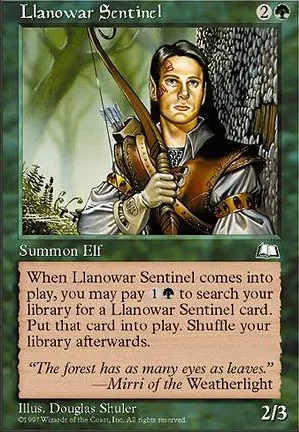Sentinelle de Llanowar