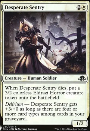 Sentinelle désespérée