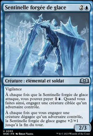 Sentinelle forgée de glace