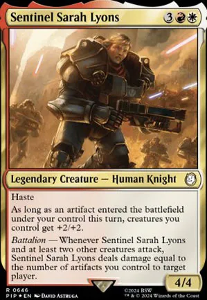 Sentinelle Sarah Lyons