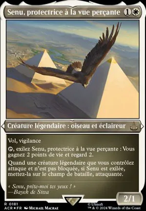 Senu, protectrice à la vue perçante