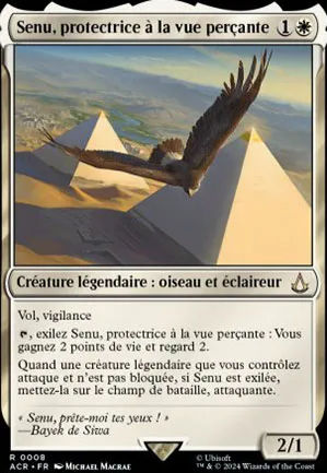 Senu, protectrice à la vue perçante