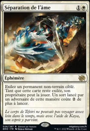 Séparation de l'âme
