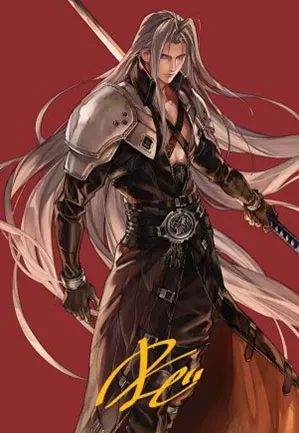 Sephiroth, SOLDAT légendaire - Illustration