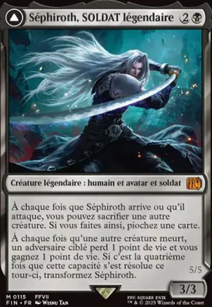 Sephiroth, SOLDAT légendaire // Séphiroth, ange à une aile