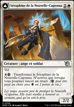 Séraphine de la Nouvelle-Capenna // Séraphine de la Nouvelle Phyrexia