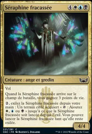 Séraphine fracassée