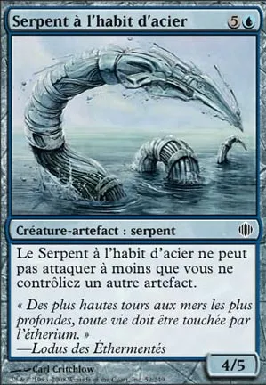Serpent à l'habit d'acier