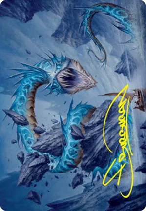 Serpent biolume - Illustration