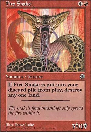 Serpent de feu