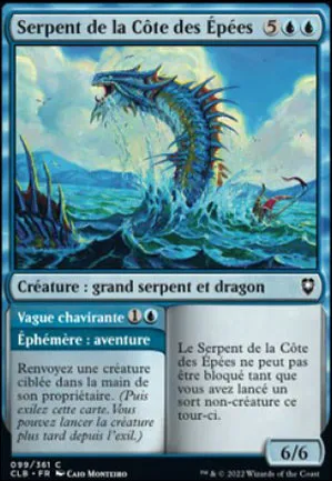 Serpent de la Côte des Épées // Vague chavirante