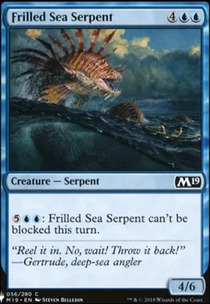 Serpent de mer à jabots