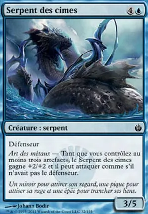 Serpent des cimes