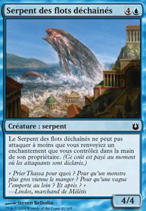 Serpent des flots déchaînés