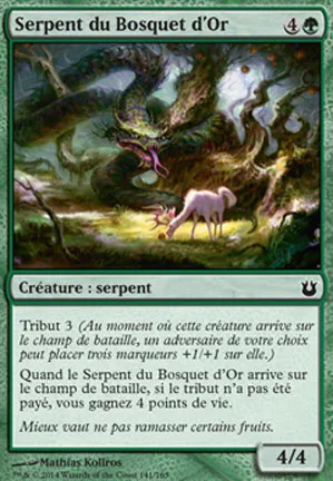 Serpent du Bosquet d'Or