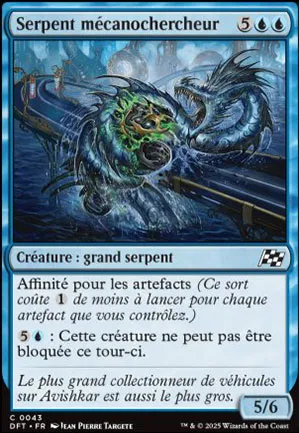 Serpent mécanochercheur