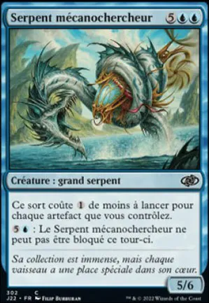 Serpent mécanochercheur